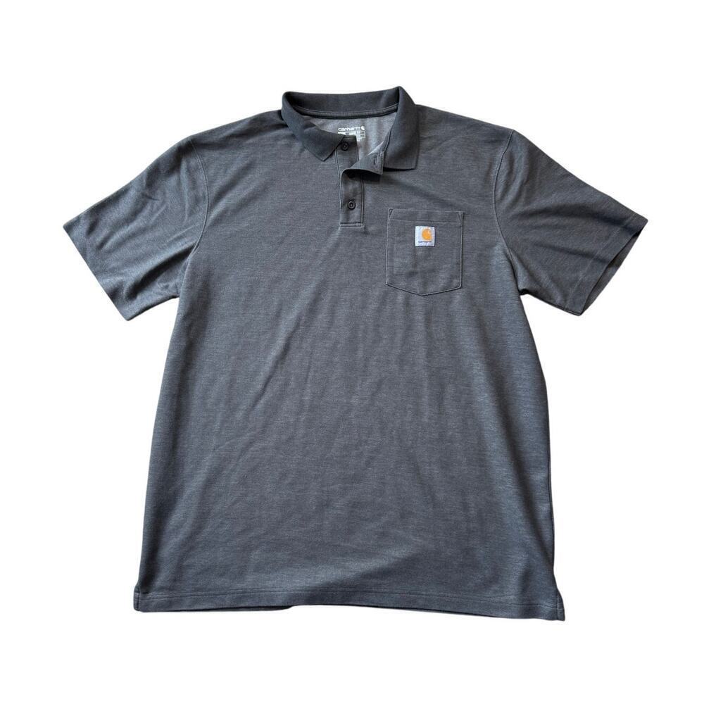 CARHARTT Men's collared polo/shirt; size XL TALL Loose Fit; Cotton Blend